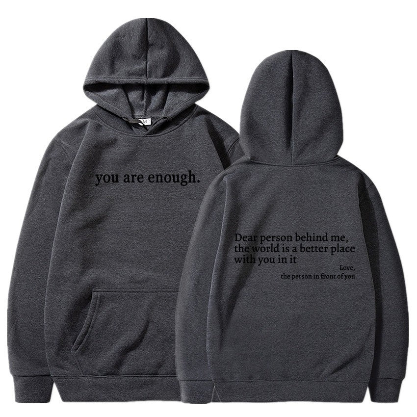 “You Are Enough” Unisex Sweatshirt