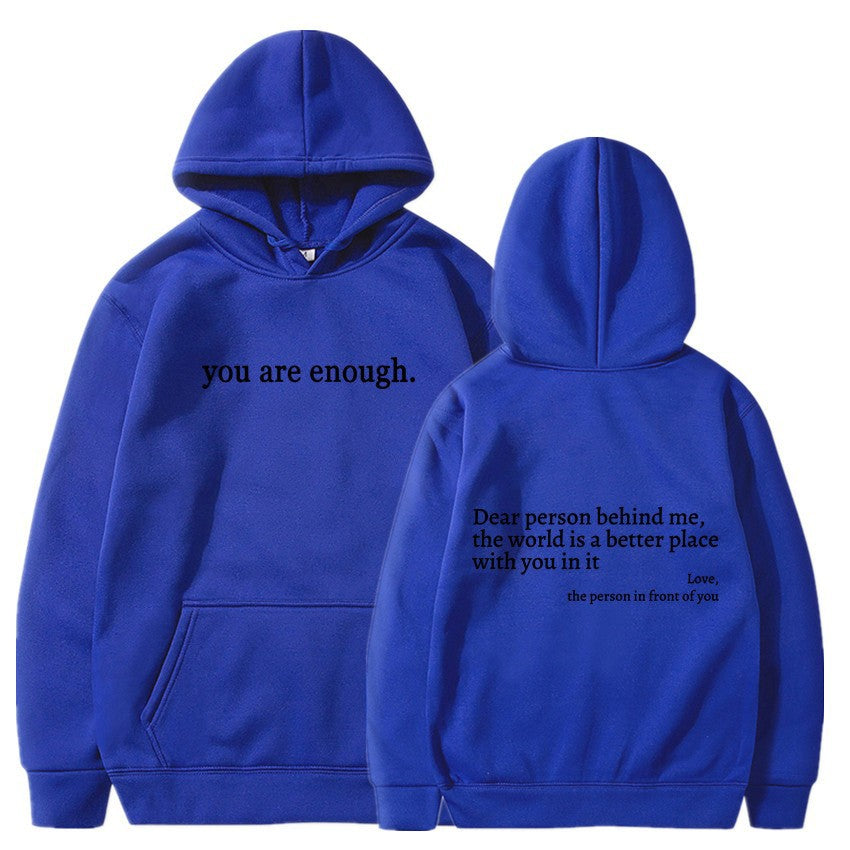 “You Are Enough” Unisex Sweatshirt
