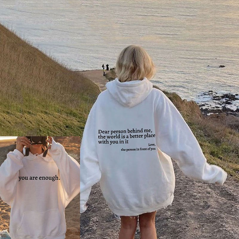 “You Are Enough” Unisex Sweatshirt