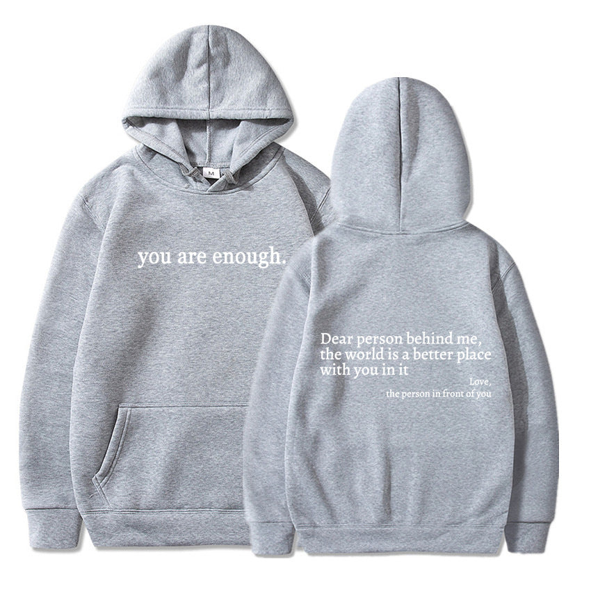 “You Are Enough” Unisex Sweatshirt