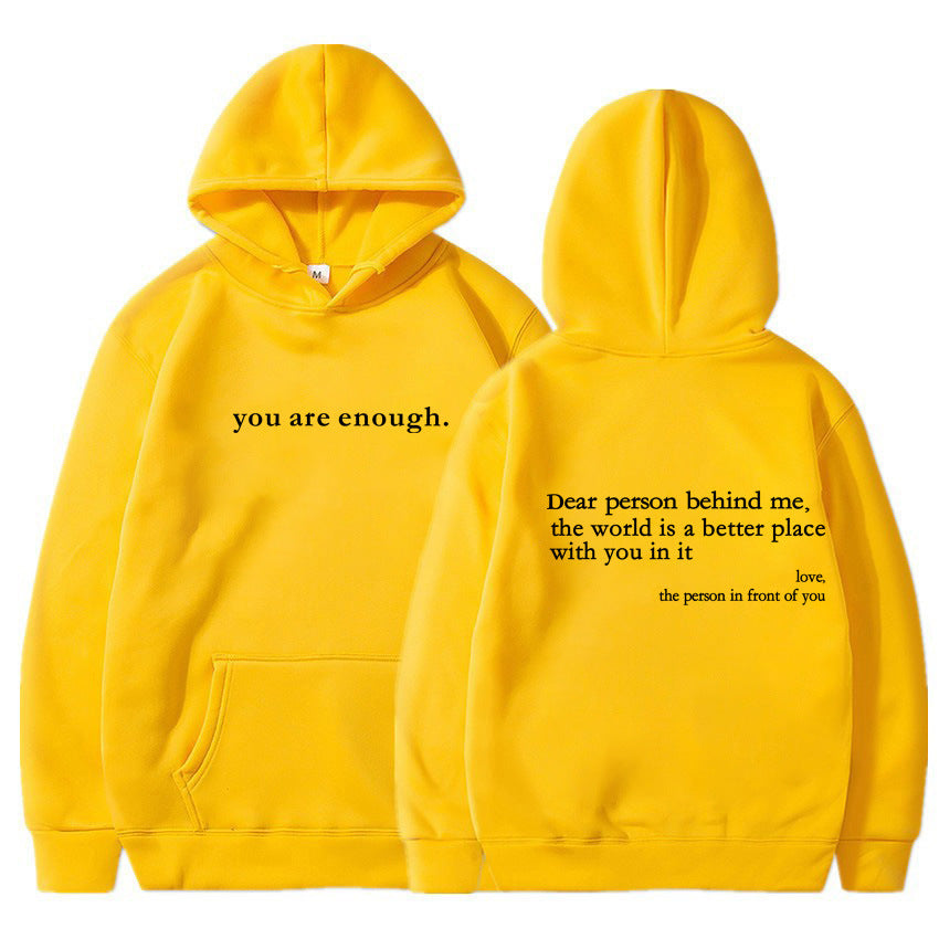 “You Are Enough” Unisex Sweatshirt
