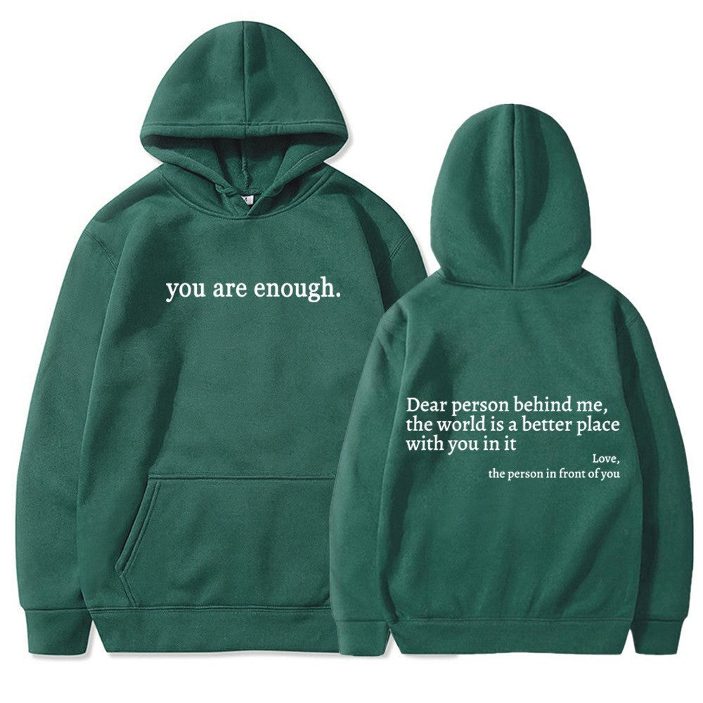 “You Are Enough” Unisex Sweatshirt