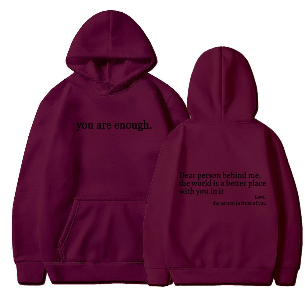 “You Are Enough” Unisex Sweatshirt