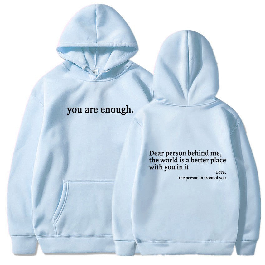 “You Are Enough” Unisex Sweatshirt