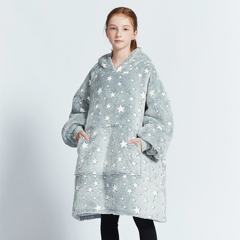 Kapüşonlu Battaniye Hoodie Çocuk