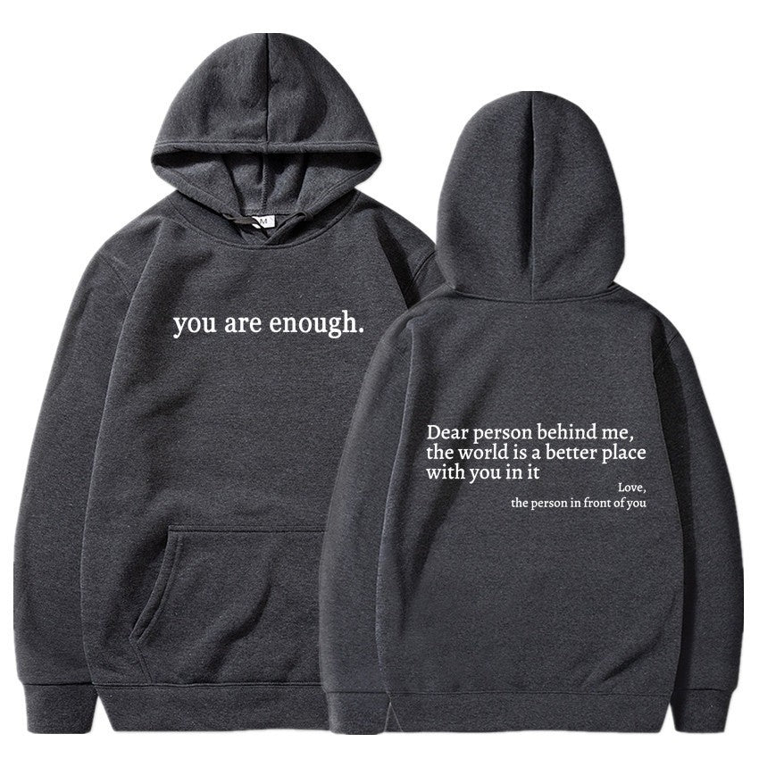 “You Are Enough” Unisex Sweatshirt