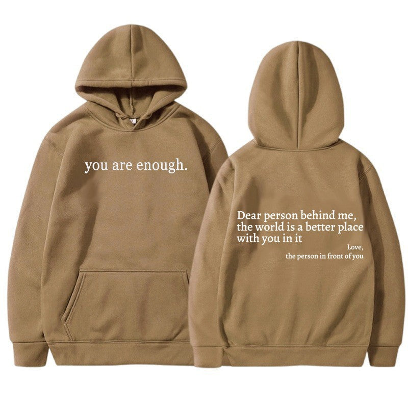 “You Are Enough” Unisex Sweatshirt