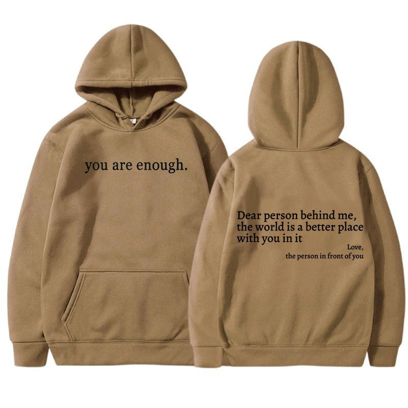 “You Are Enough” Unisex Sweatshirt