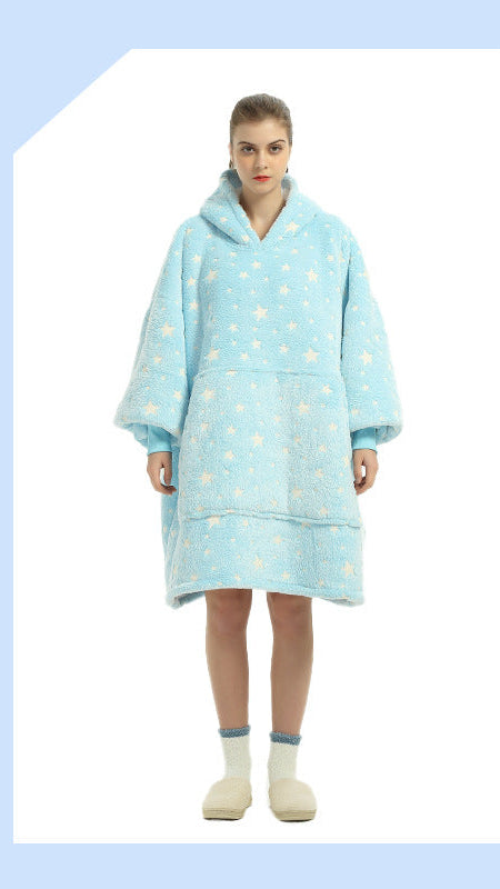 Kapüşonlu Battaniye Hoodie Yetişkin