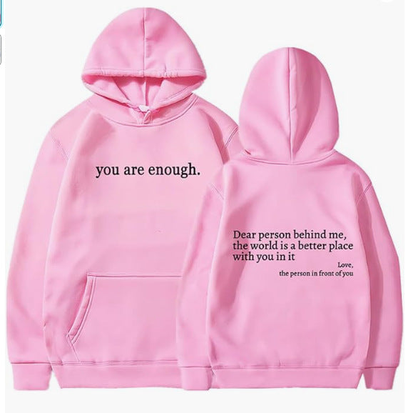 “You Are Enough” Unisex Sweatshirt