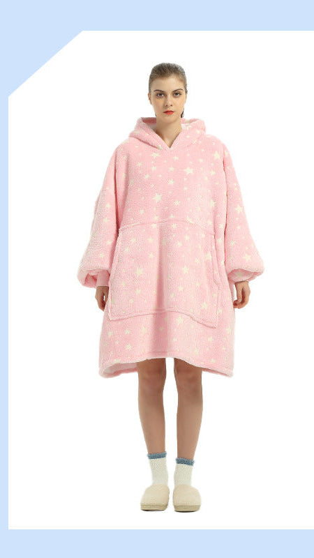 Kapüşonlu Battaniye Hoodie Yetişkin