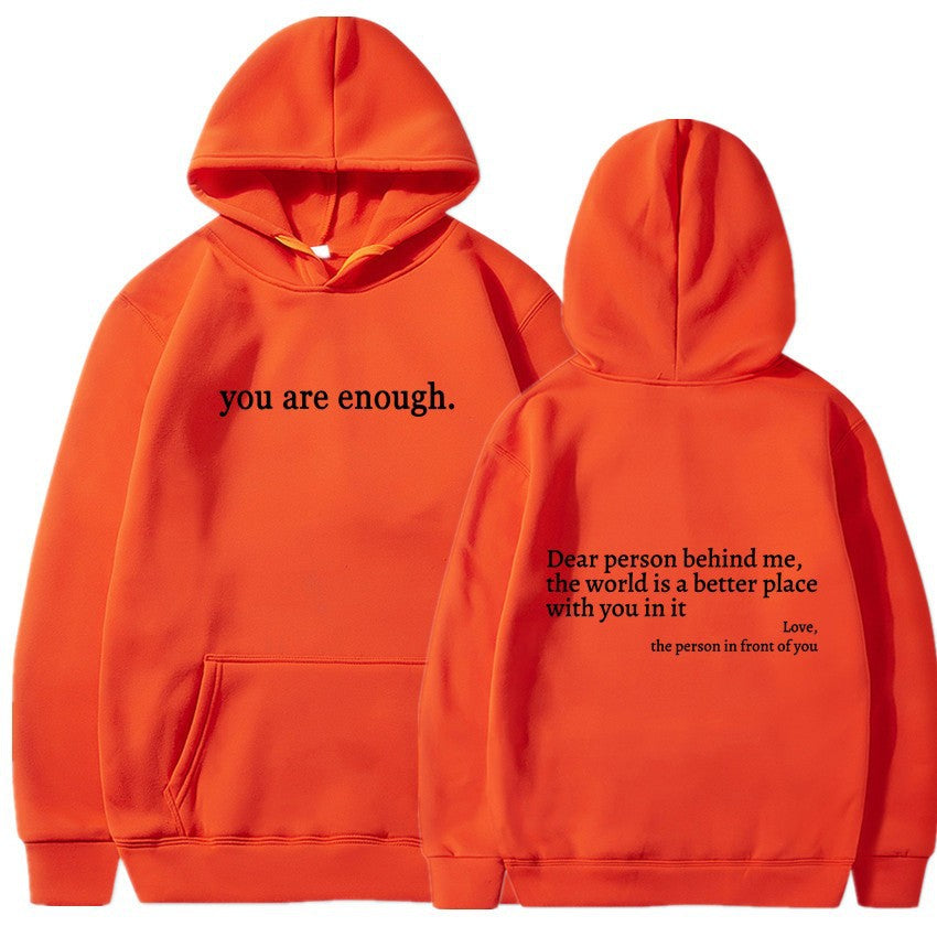 “You Are Enough” Unisex Sweatshirt