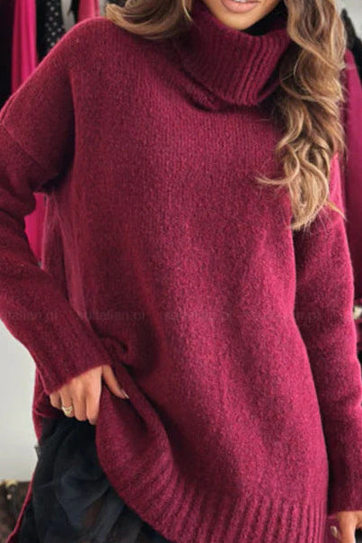 Zeyria | Triko Kazak & Dantel Detaylı Elbise