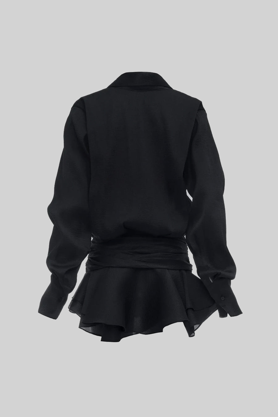 Button-Up Mini Elbise