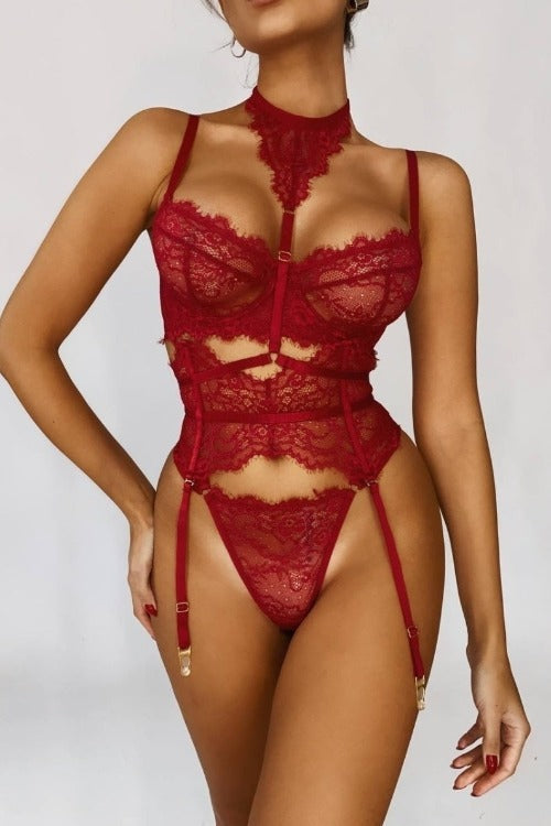 Five-piece underwear set - MOON Rouge