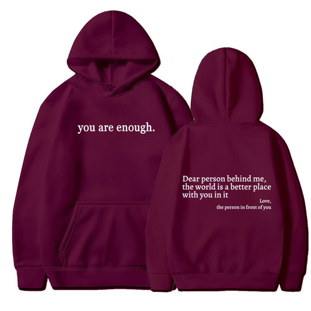 “You Are Enough” Unisex Sweatshirt