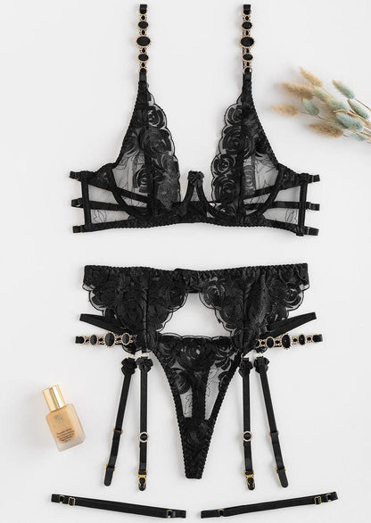 Ayla Jewel Lingerie Set