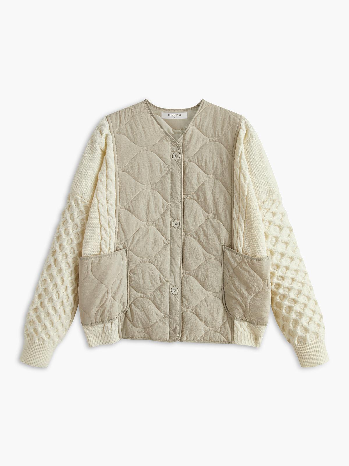 Zeyria Quilted Harmony Knit Jacket