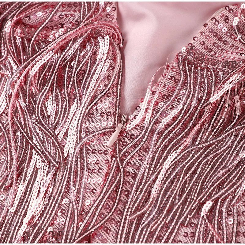 Brielle | Tüy Mini Elbise