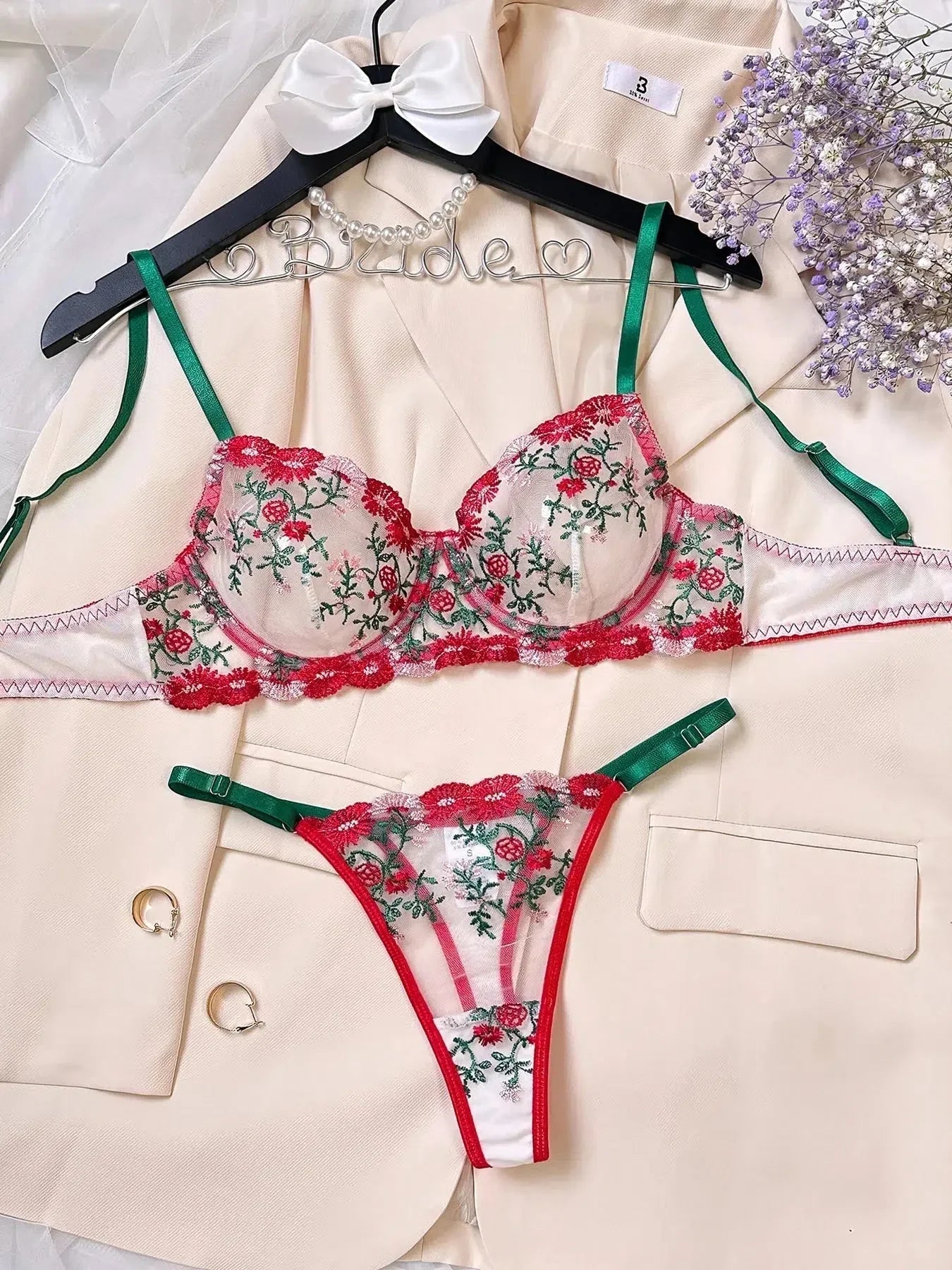 Gemma Floral Bodysuit Set