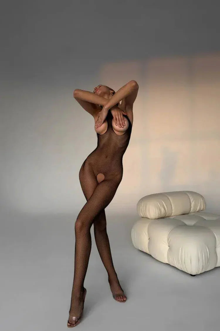 Zeyria-Lola's Crotchless Bodystocking