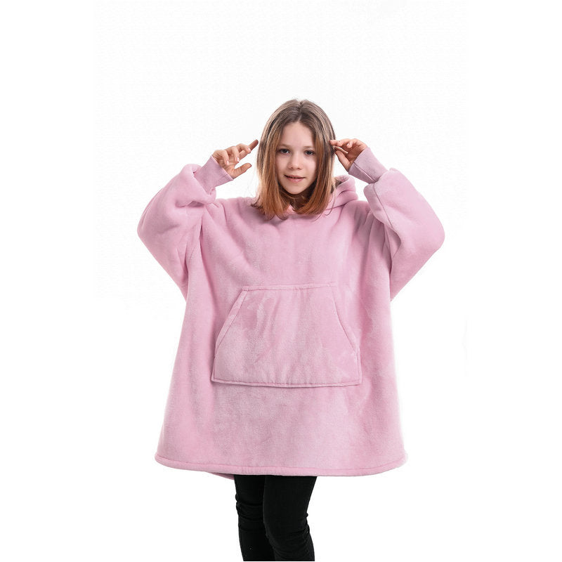 Kapüşonlu Battaniye Hoodie Genç Çocuk