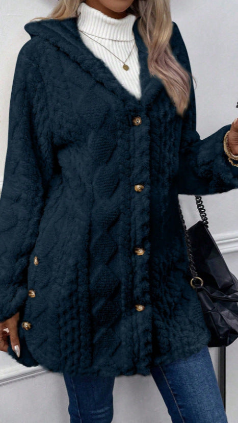 Zeyria CozyHeat Kapüşonlu Hırka