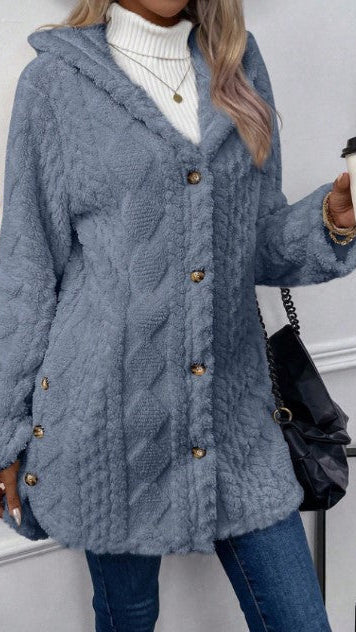 Zeyria CozyHeat Kapüşonlu Hırka