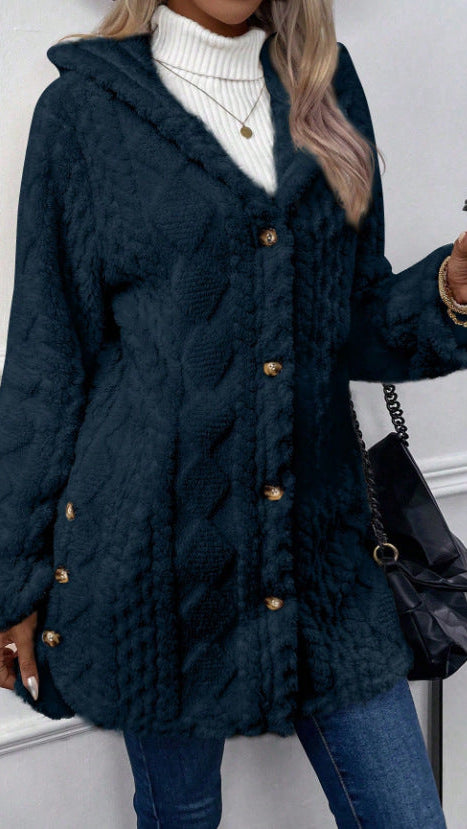 Zeyria CozyHeat Kapüşonlu Hırka