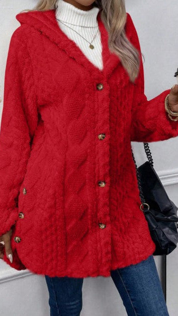 Zeyria CozyHeat Kapüşonlu Hırka