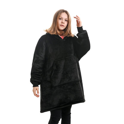 Kapüşonlu Battaniye Hoodie Genç Çocuk