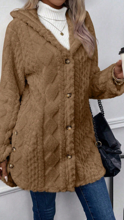 Zeyria CozyHeat Kapüşonlu Hırka