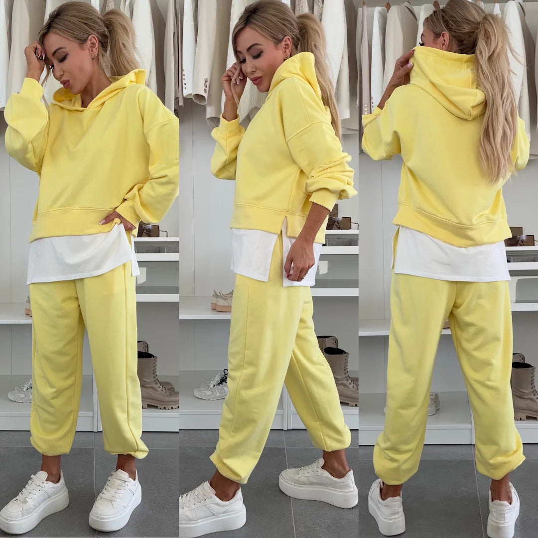 Sweatshirt Takım Oversize İki Parça
