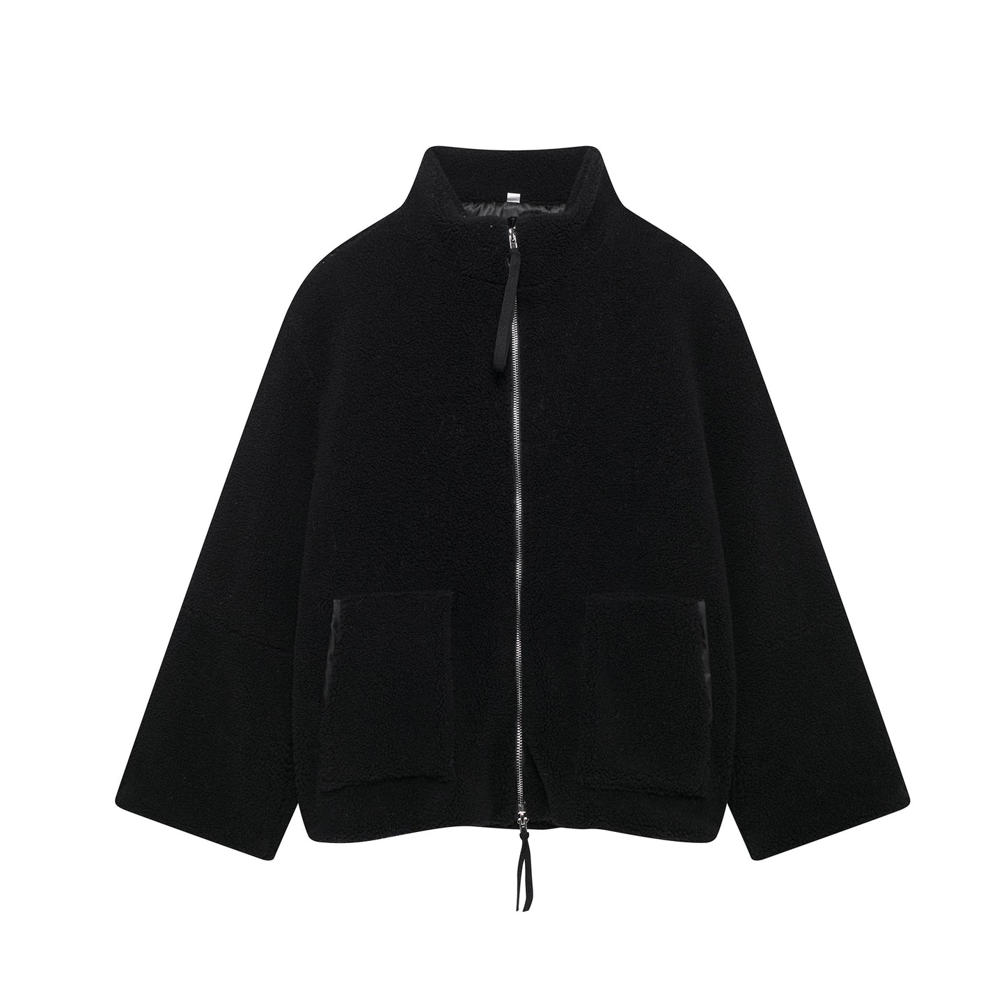 Teddy Dokulu Oversize Polar Ceket