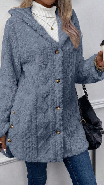 Zeyria CozyHeat Kapüşonlu Hırka