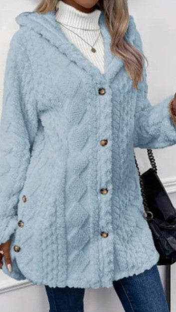 Zeyria CozyHeat Kapüşonlu Hırka