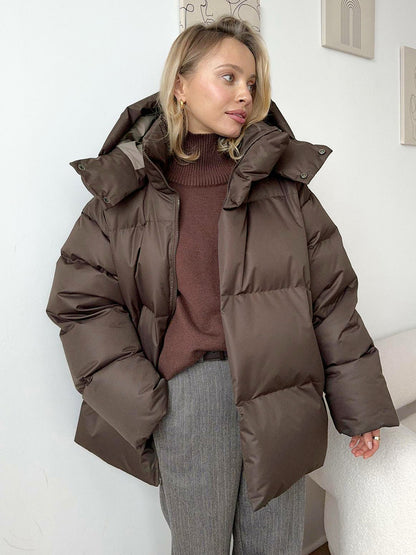 Oversize Şişme Mont