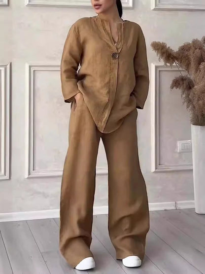 Zeyria | Keten Rahat Kesim Takım