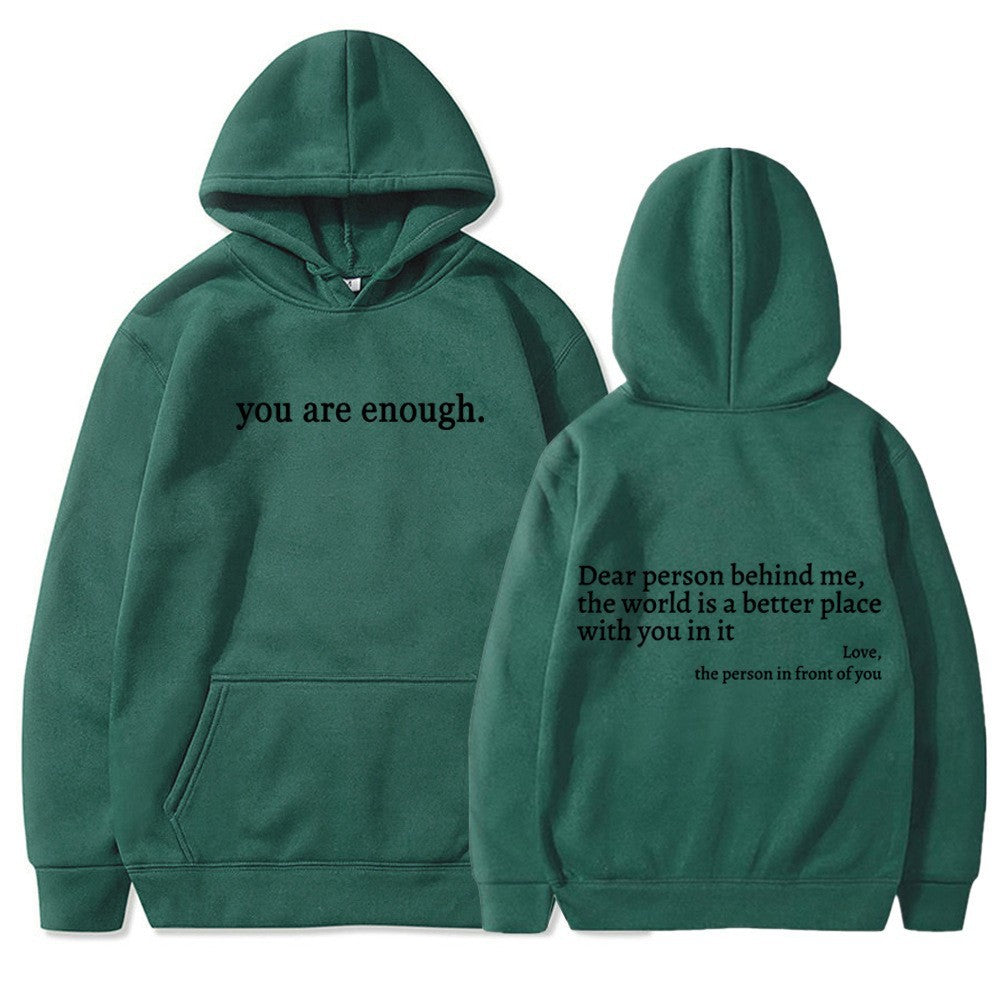 “You Are Enough” Unisex Sweatshirt