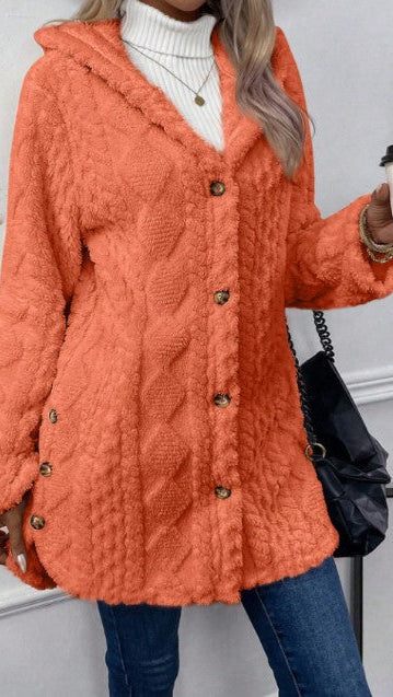 Zeyria CozyHeat Kapüşonlu Hırka