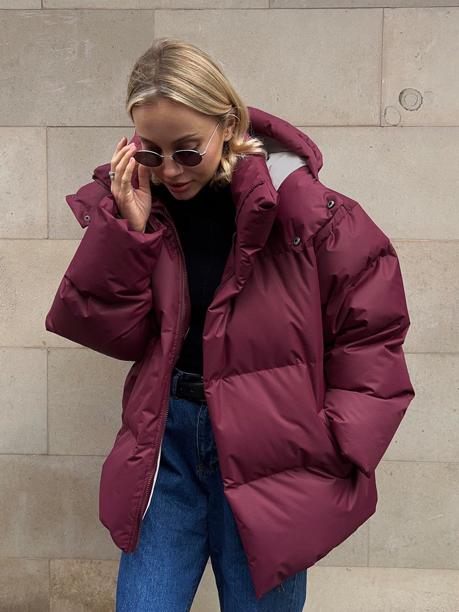 Oversize Şişme Mont