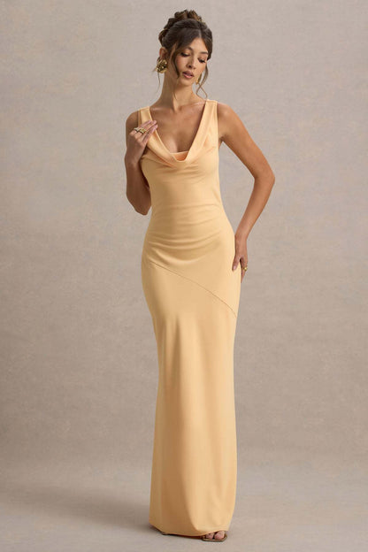 Luna Elegance Saten Elbise