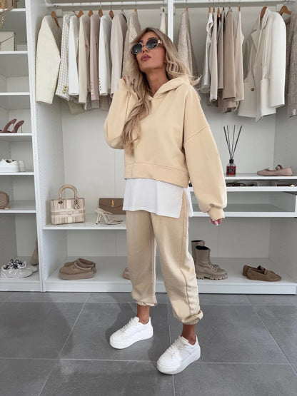 Sweatshirt Takım Oversize İki Parça