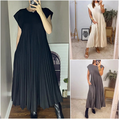 Günlük Rahat Uzun Elbise