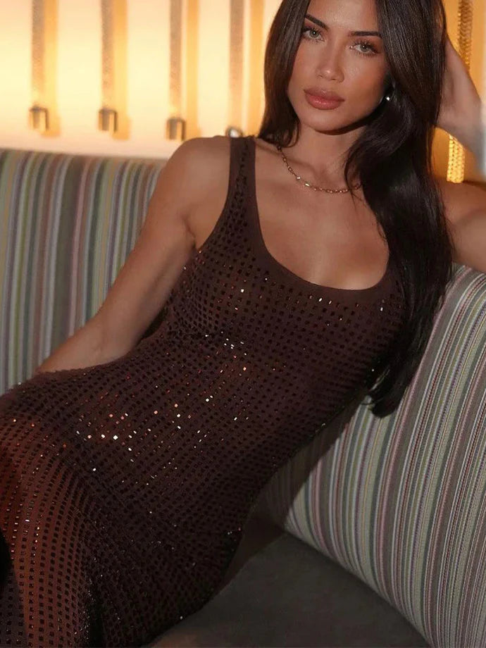 Sonsuz Romantizm Midi Elbise