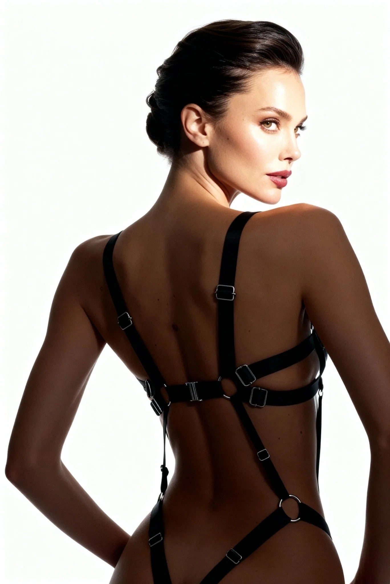 Lorna Black ｜Luxe Refined  Ultra-versatile bodysuit