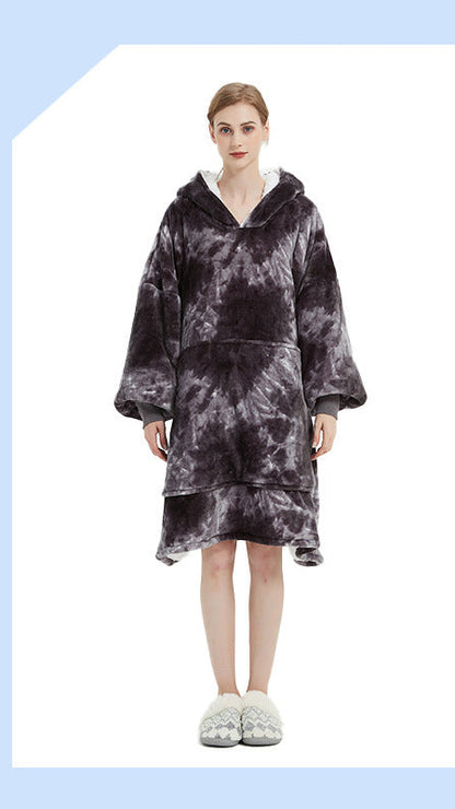 Kapüşonlu Battaniye Hoodie Yetişkin