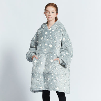 Kapüşonlu Battaniye Hoodie Çocuk