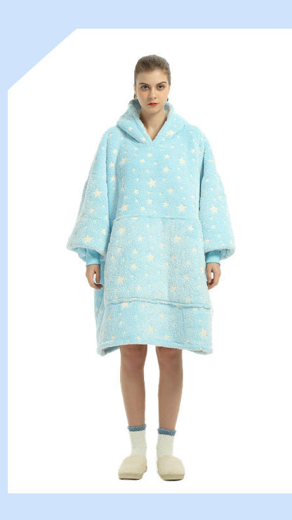 Kapüşonlu Battaniye Hoodie Yetişkin