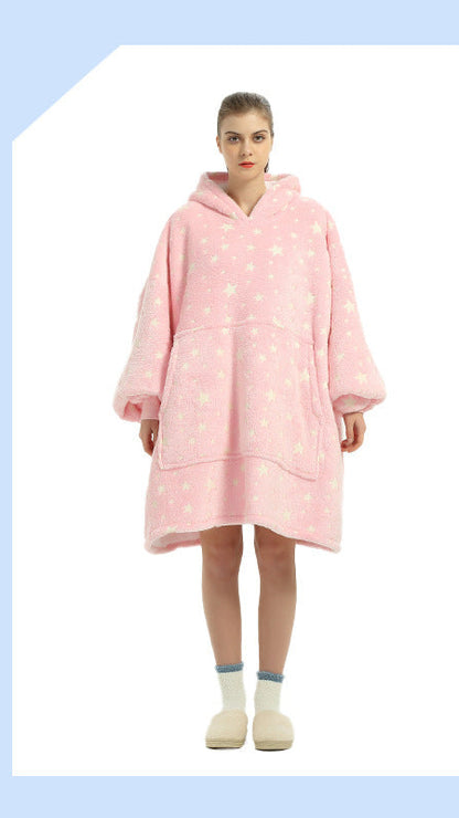 Kapüşonlu Battaniye Hoodie Yetişkin